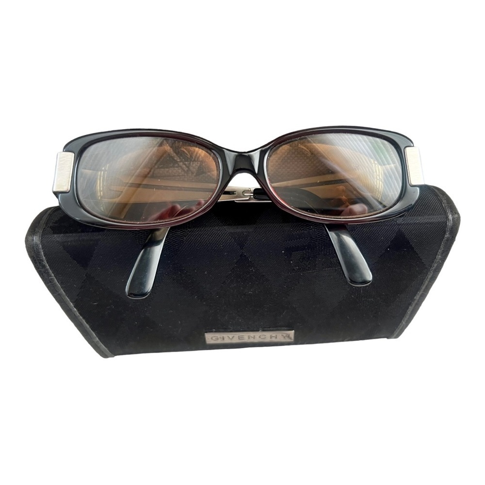 Givenchy Oval Sunglasses with Soft Case